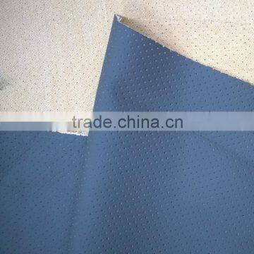 Hot Sales Breathable PU Leather Car Seat Fabric photo-3