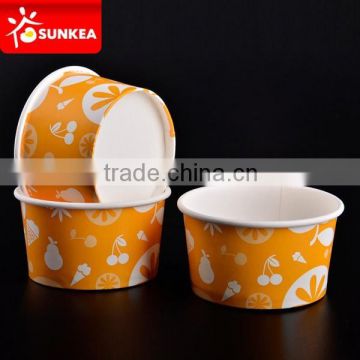 Ice cream paper cups supplier China, Yogurt ice cream cup, Paper dessert cups