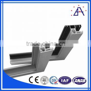 ISO Commercial Aluminum Glass Door Frame