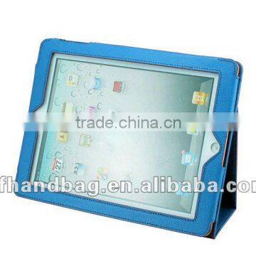 BLUE Flat computer&To get on the Internet package leather bag