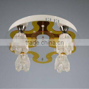 Popular G9+led ceiling spot light &glass lamp XDL1308-4C