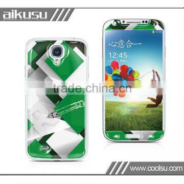 Clear epoxy resin sticker for samsung s4