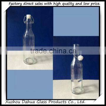 750ml high qulity oil bottle with plastic clip