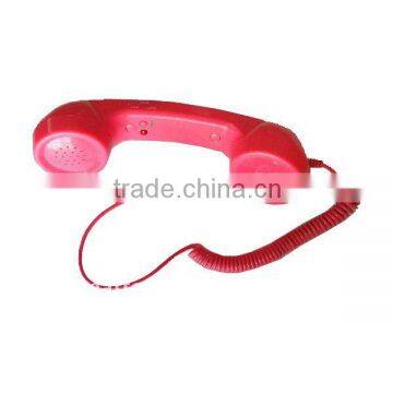 antique style mobile phone headset for Blackberry radiation protection phonestand