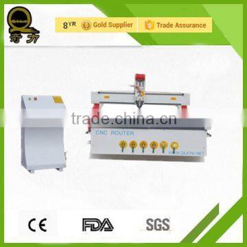 3D wood CNC machine with vaccum table QL-M25 cutting machinery