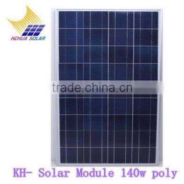 Poly Solar panel 140W solar module