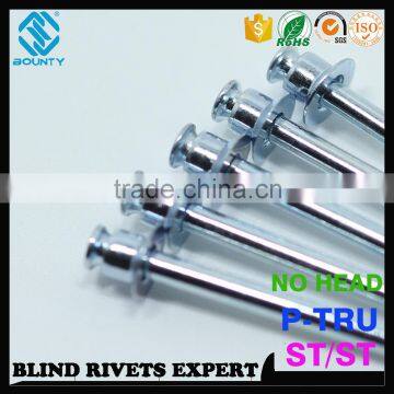 HIGH QUALITY DOUBLE CSK COUNTERSUNK STEEL PT BLIND RIVETS FOR ELECTRONIC COMPONENTS