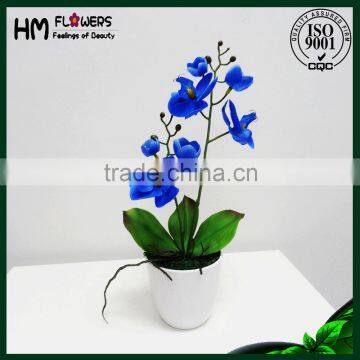 artificial phalaenopsis bonsai for home decoration
