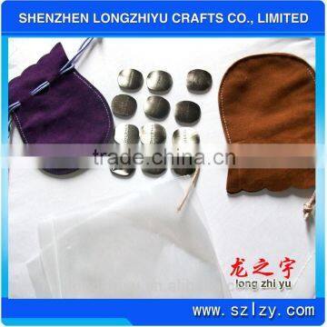Customers Design High Quality Metal Blank Cufflinks with Cufflink Pouch