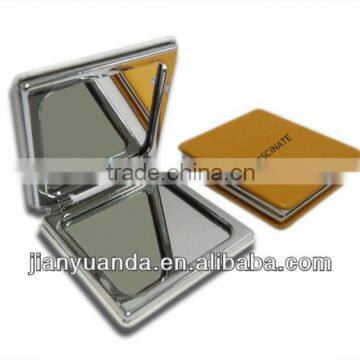 Hot sale in 2013 factory compact mirrors metal& foldable metall pocket mirror&metal cosmetic mirror