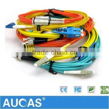 China Manufacturer Indoor Simple Duplex Fiber Optic Single Mode Multimode Patch Cord Cable