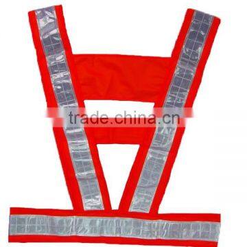 Safety Vest For Running Or Cycling Hi Vis Running Belts Vest Logo Printed photo-2