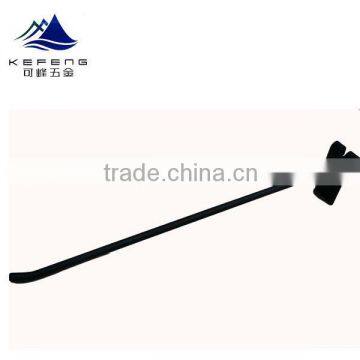Black spraying metal display hanging hook