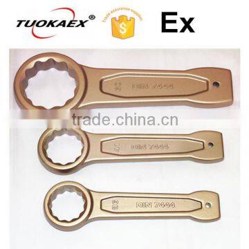 Slogging ring wrench Non sparking wrench