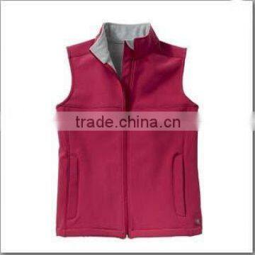 Fashionable unisex softshell vest