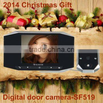 best electronic christmas gifts 2014 motion detection door bell ip camera with iphone app 3g poe