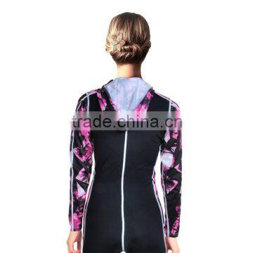 Lycra Long Sleeve Spandex Rash Guards C1601 photo-5