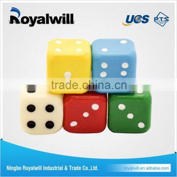 Custom High Quality Plastic Dice Printed Game Dice Engraved Colored Dice