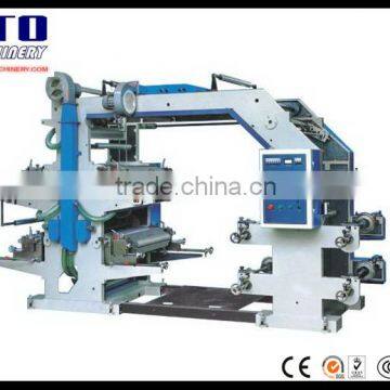 4 color non woven fabric flexo printing machine