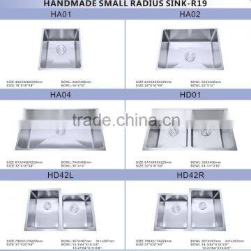 Hot Sell Cheap Stainless Steel Small Size Single Sinks photo-5