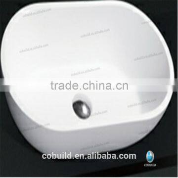 Solid surface stone counter top basin, artificial stone bathroom sink K-S1015