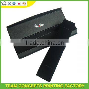 black paper luxury gift packaging box set