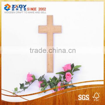 High quality ruuber wood cross on sale