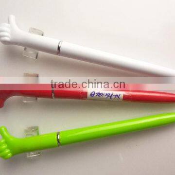Very Good Cheap Gesture Pen Ballpoint Promotional Plastic Ball Pen photo-3