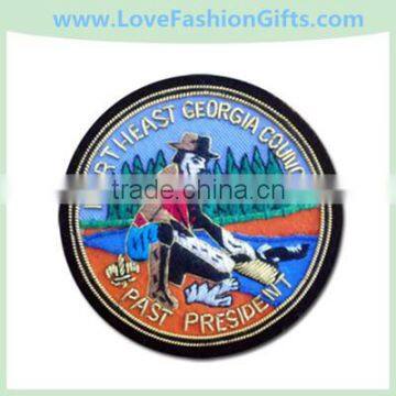 Embroidered Round Badge Embroidery Patch