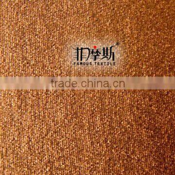 brown golden velvet fabric