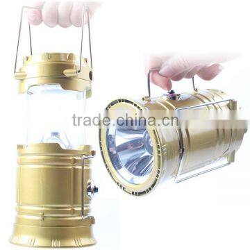 Top sale new design solar energy camping lamp with lithium battery