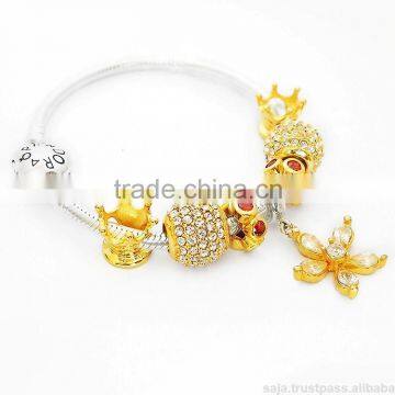 Wholesale 925 Silver charms Bracelet SSCP055