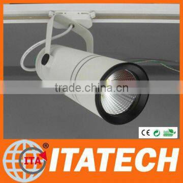 HIGH QUALITY!! 3yrs warranty 30w LED COB track light,led circular track lighting