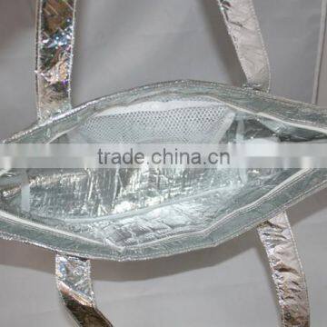 Non Woven Metallic Cooler Bag for Frozen Food photo-5