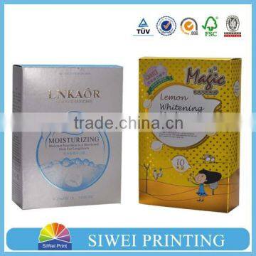 Folding paper box for medicine/ matte lamination paper box