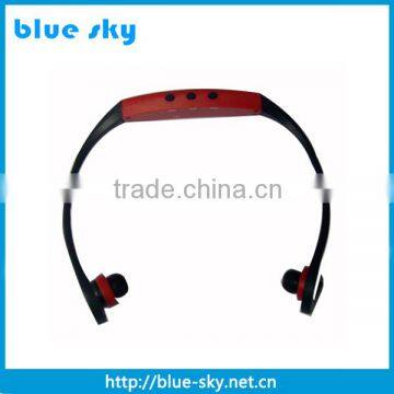 headphones digital sport mp3 player with TF card Slot