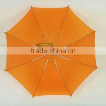 Avertising straight umbrella with telecom logo printing