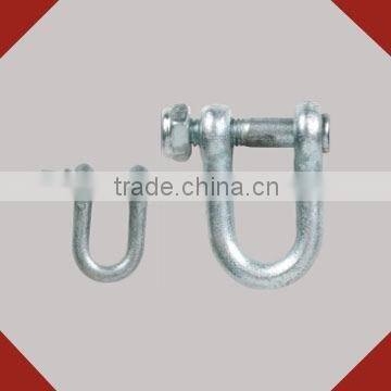 metal galvanised shackle,European type