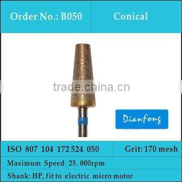 HP Conical Medium Grit Sintered Diamond Engraving Tool for Stone