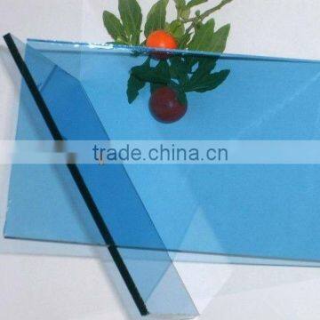 4mm Sea Blue Glass With High Quality