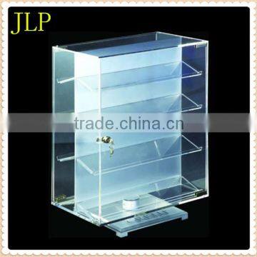 Manufacturing Acrylic market display shelf with lock