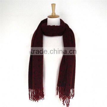Latest Wholesale custom design acrylic scarf fashion scarf for lady made in china