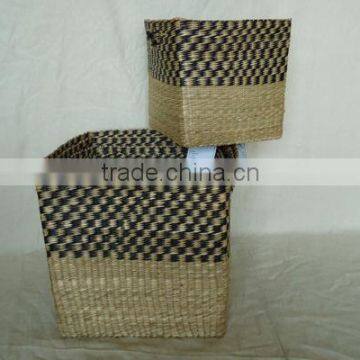 Vietnam Seagrass Basket For Storage and Home Decoration