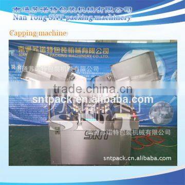 Automatic text tube capping machine