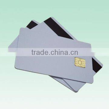 Printing Magnetic Strip Card With SLE4428 Chip , PVC Composite IC Card for epson Canon inkjet Printer