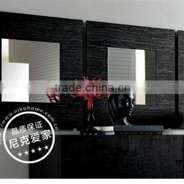 Black oak high quality mirror