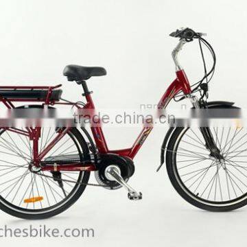 700C inch inner 3speed middle motor city lady electric bicycle e-bike (Model LOR700C)