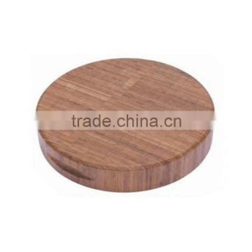 big round bamboo cutting board