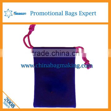 wholesale small velvet jewellery drawstring bag