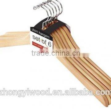 Trade assurance handmade wooden coat hat hangers in office room